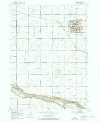 Jerome Idaho Historical topographic map, 1:24000 scale, 7.5 X 7.5 Minute, Year 1950