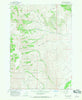 Jerry Peak Idaho Historical topographic map, 1:24000 scale, 7.5 X 7.5 Minute, Year 1967