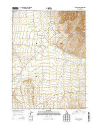 Jim Sage Canyon Idaho Current topographic map, 1:24000 scale, 7.5 X 7.5 Minute, Year 2013