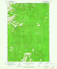 John Day Mtn Idaho Historical topographic map, 1:24000 scale, 7.5 X 7.5 Minute, Year 1963