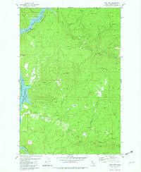 John Lewis Idaho Historical topographic map, 1:24000 scale, 7.5 X 7.5 Minute, Year 1981