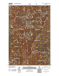 John Day Mountain Idaho Historical topographic map, 1:24000 scale, 7.5 X 7.5 Minute, Year 2011