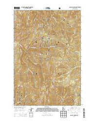John Day Mountain Idaho Current topographic map, 1:24000 scale, 7.5 X 7.5 Minute, Year 2013
