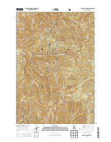 John Day Mountain Idaho Current topographic map, 1:24000 scale, 7.5 X 7.5 Minute, Year 2013
