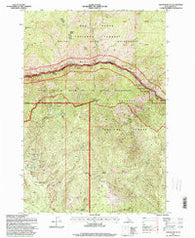 Johnson Butte Idaho Historical topographic map, 1:24000 scale, 7.5 X 7.5 Minute, Year 1995