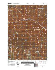Johnson Butte Idaho Historical topographic map, 1:24000 scale, 7.5 X 7.5 Minute, Year 2011