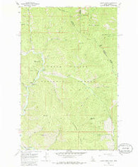 Jordan Creek Idaho Historical topographic map, 1:24000 scale, 7.5 X 7.5 Minute, Year 1966