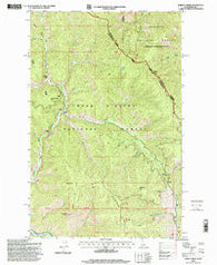 Jordan Creek Idaho Historical topographic map, 1:24000 scale, 7.5 X 7.5 Minute, Year 1996