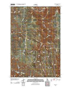 Joseph Idaho Historical topographic map, 1:24000 scale, 7.5 X 7.5 Minute, Year 2010