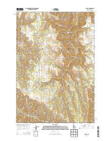 Joseph Idaho Current topographic map, 1:24000 scale, 7.5 X 7.5 Minute, Year 2013