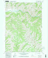 Jumbo Mtn Idaho Historical topographic map, 1:24000 scale, 7.5 X 7.5 Minute, Year 1964