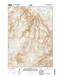 Jump Creek Canyon Idaho Current topographic map, 1:24000 scale, 7.5 X 7.5 Minute, Year 2013
