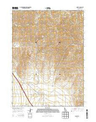 Juniper Idaho Current topographic map, 1:24000 scale, 7.5 X 7.5 Minute, Year 2013