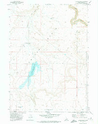 Juniper Basin Idaho Historical topographic map, 1:24000 scale, 7.5 X 7.5 Minute, Year 1971