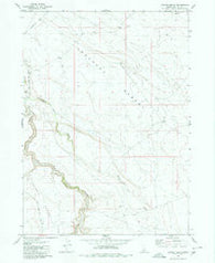 Juniper Ranch Idaho Historical topographic map, 1:24000 scale, 7.5 X 7.5 Minute, Year 1980
