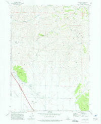 Juniper Idaho Historical topographic map, 1:24000 scale, 7.5 X 7.5 Minute, Year 1973