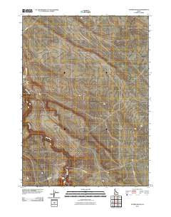 Juniper Ranch Idaho Historical topographic map, 1:24000 scale, 7.5 X 7.5 Minute, Year 2010