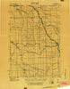 Kamiah Idaho Historical topographic map, 1:125000 scale, 30 X 30 Minute, Year 1924