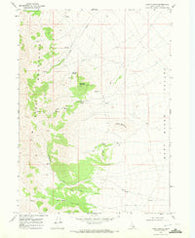 Kane Canyon Idaho Historical topographic map, 1:24000 scale, 7.5 X 7.5 Minute, Year 1968
