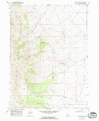 Kane Canyon Idaho Historical topographic map, 1:24000 scale, 7.5 X 7.5 Minute, Year 1968