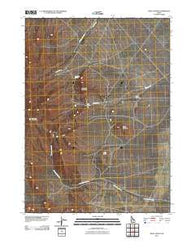 Kane Canyon Idaho Historical topographic map, 1:24000 scale, 7.5 X 7.5 Minute, Year 2010