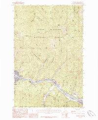 Kellogg East Idaho Historical topographic map, 1:24000 scale, 7.5 X 7.5 Minute, Year 1985