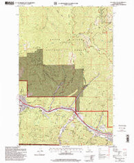 Kellogg East Idaho Historical topographic map, 1:24000 scale, 7.5 X 7.5 Minute, Year 1996