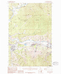 Kellogg West Idaho Historical topographic map, 1:24000 scale, 7.5 X 7.5 Minute, Year 1985
