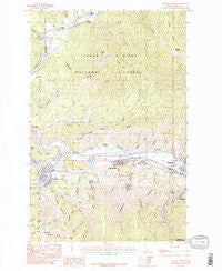 Kellogg West Idaho Historical topographic map, 1:24000 scale, 7.5 X 7.5 Minute, Year 1985