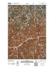 Kelly Mountain Idaho Historical topographic map, 1:24000 scale, 7.5 X 7.5 Minute, Year 2011