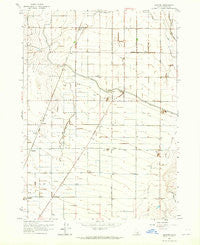 Kenyon Idaho Historical topographic map, 1:24000 scale, 7.5 X 7.5 Minute, Year 1964
