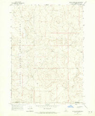 Kettle Butte NW Idaho Historical topographic map, 1:24000 scale, 7.5 X 7.5 Minute, Year 1964