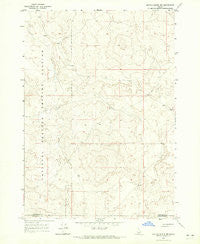 Kettle Butte NW Idaho Historical topographic map, 1:24000 scale, 7.5 X 7.5 Minute, Year 1964
