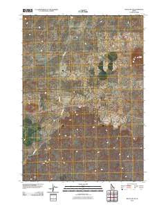 Kettle Butte Idaho Historical topographic map, 1:24000 scale, 7.5 X 7.5 Minute, Year 2010