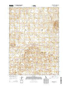 Kettle Butte Idaho Current topographic map, 1:24000 scale, 7.5 X 7.5 Minute, Year 2013