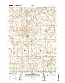 Kettle Butte NE Idaho Current topographic map, 1:24000 scale, 7.5 X 7.5 Minute, Year 2013