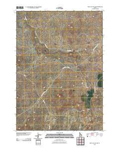 Kettle Butte NW Idaho Historical topographic map, 1:24000 scale, 7.5 X 7.5 Minute, Year 2010