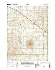Kimama Idaho Current topographic map, 1:24000 scale, 7.5 X 7.5 Minute, Year 2013