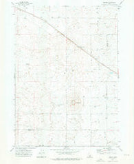 Kimama Idaho Historical topographic map, 1:24000 scale, 7.5 X 7.5 Minute, Year 1972