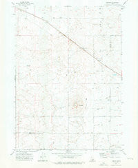 Kimama Idaho Historical topographic map, 1:24000 scale, 7.5 X 7.5 Minute, Year 1972