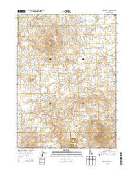 Kimama Butte Idaho Current topographic map, 1:24000 scale, 7.5 X 7.5 Minute, Year 2013