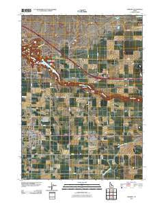Kimberly Idaho Historical topographic map, 1:24000 scale, 7.5 X 7.5 Minute, Year 2010