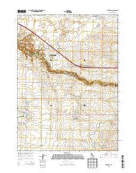 Kimberly Idaho Current topographic map, 1:24000 scale, 7.5 X 7.5 Minute, Year 2013