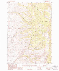 King Hill Creek Idaho Historical topographic map, 1:24000 scale, 7.5 X 7.5 Minute, Year 1986