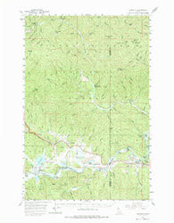 Kingston Idaho Historical topographic map, 1:62500 scale, 15 X 15 Minute, Year 1957