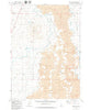 Kinzie Butte Idaho Historical topographic map, 1:24000 scale, 7.5 X 7.5 Minute, Year 1979