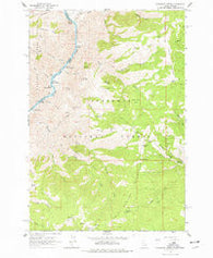 Kirkwood Creek Idaho Historical topographic map, 1:24000 scale, 7.5 X 7.5 Minute, Year 1963