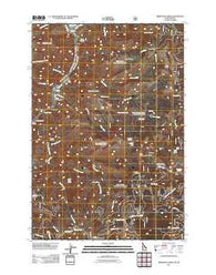 Kirkwood Creek Idaho Historical topographic map, 1:24000 scale, 7.5 X 7.5 Minute, Year 2011