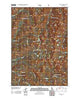 Knapp Lakes Idaho Historical topographic map, 1:24000 scale, 7.5 X 7.5 Minute, Year 2011