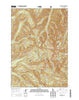 Knapp Lakes Idaho Current topographic map, 1:24000 scale, 7.5 X 7.5 Minute, Year 2013